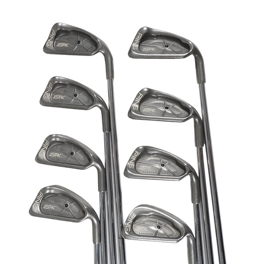 Ping ISI K Iron Set JZ Stiff Flex Steel Matching Serials 3-PW RH NEW GRIPS