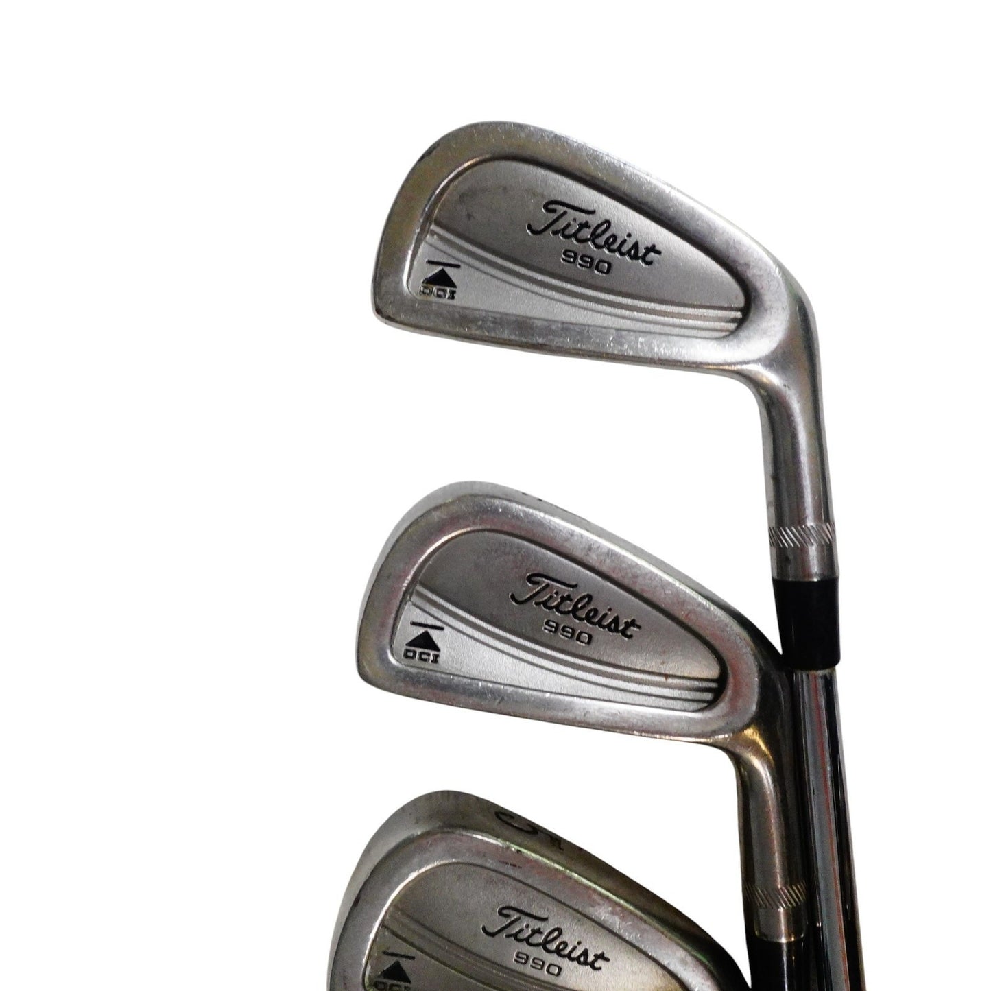 Titleist DCI 990 Iron Set Dynamic Gold S300 Stiff Flex 3-PW RH NEW GRIPS
