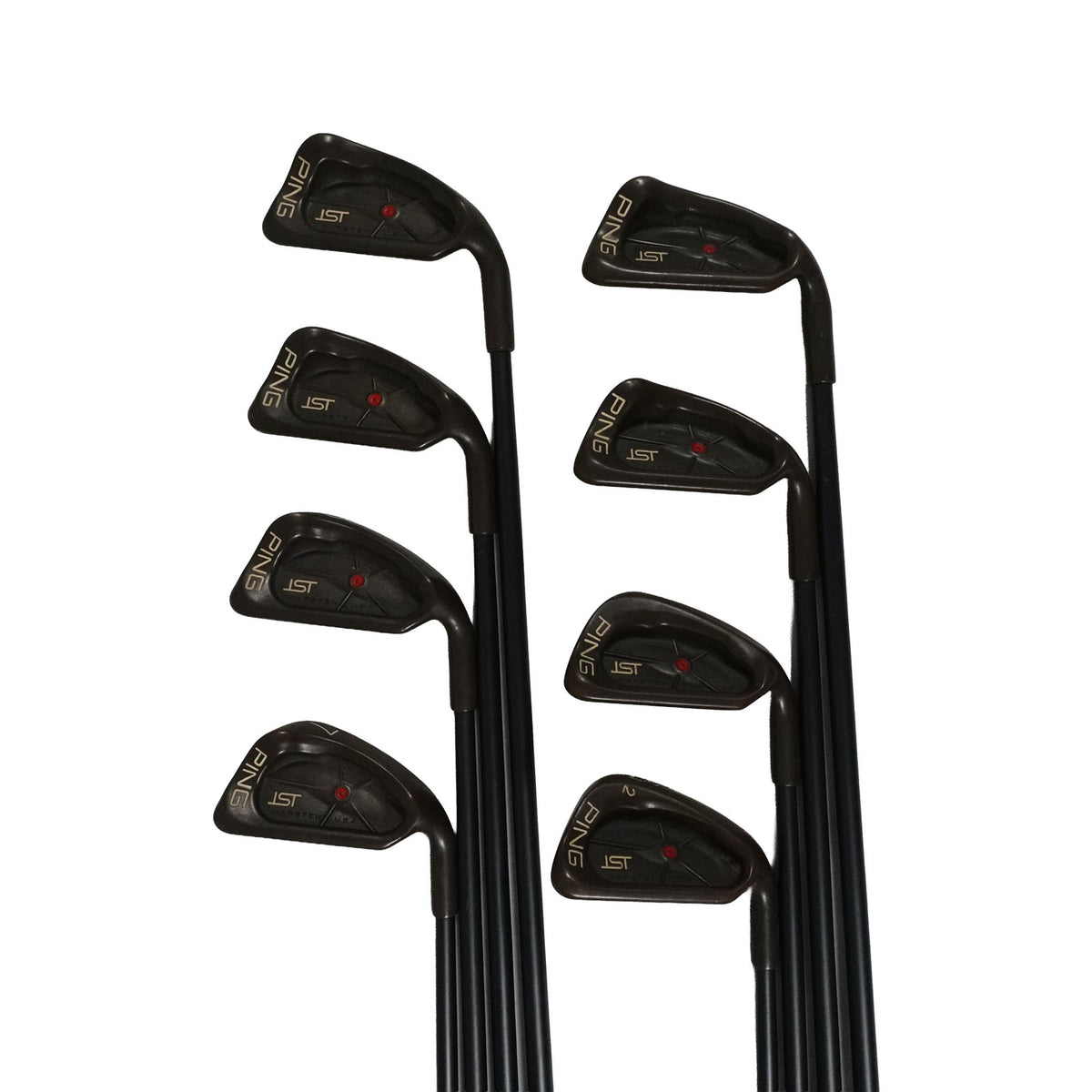 Ping ISI Red Dot Beryllium Copper Iron Set U34 Ladies Flex Graphite 4-PW+S2 RH