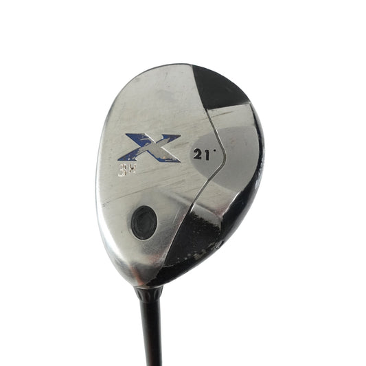 Callaway X 3 Hybrid 21 Degree Regular Flex 80g Graphite 40.5" LH NEW GRIP