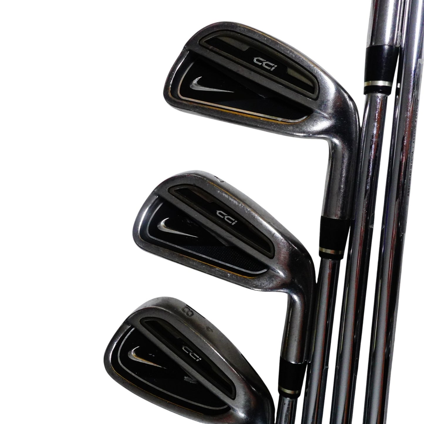 Nike CCi Iron Set Dynalite Gold R300 Regular Flex Steel 4-PW+A+SW RH