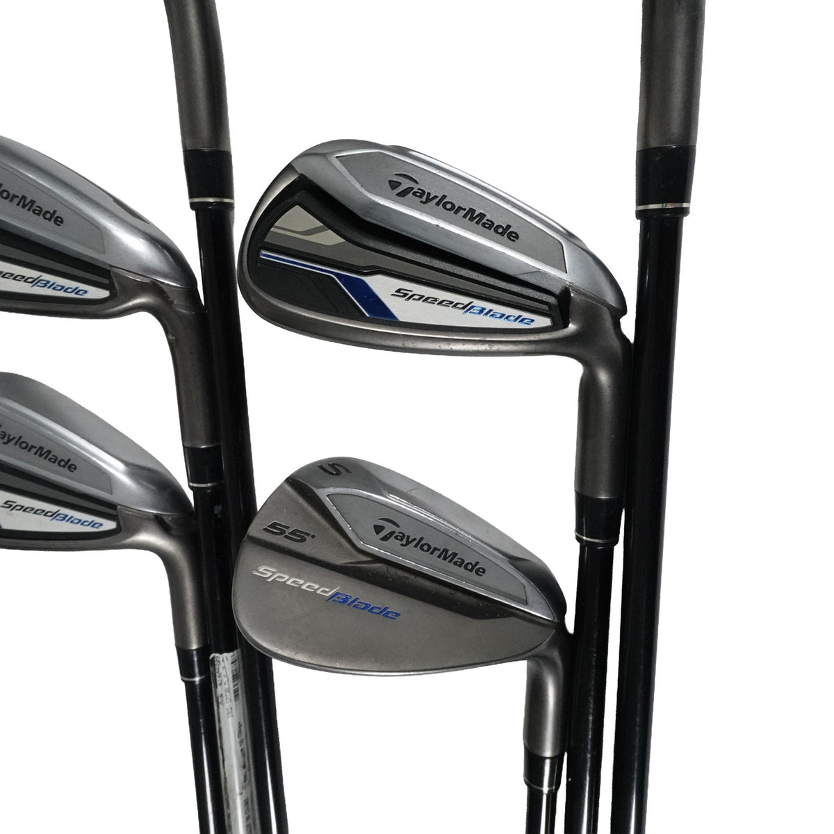 TaylorMade SpeedBlade Iron Set M Flex Senior Graphite 6-PW+SW NEW GRIPS
