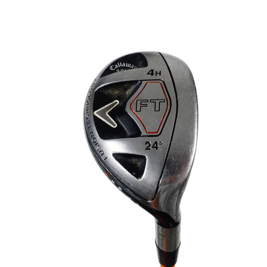 Callaway FT Draw 4 Hybrid 24 D Proforce AXIV Core Stiff Flex Graphite 40.5" RH