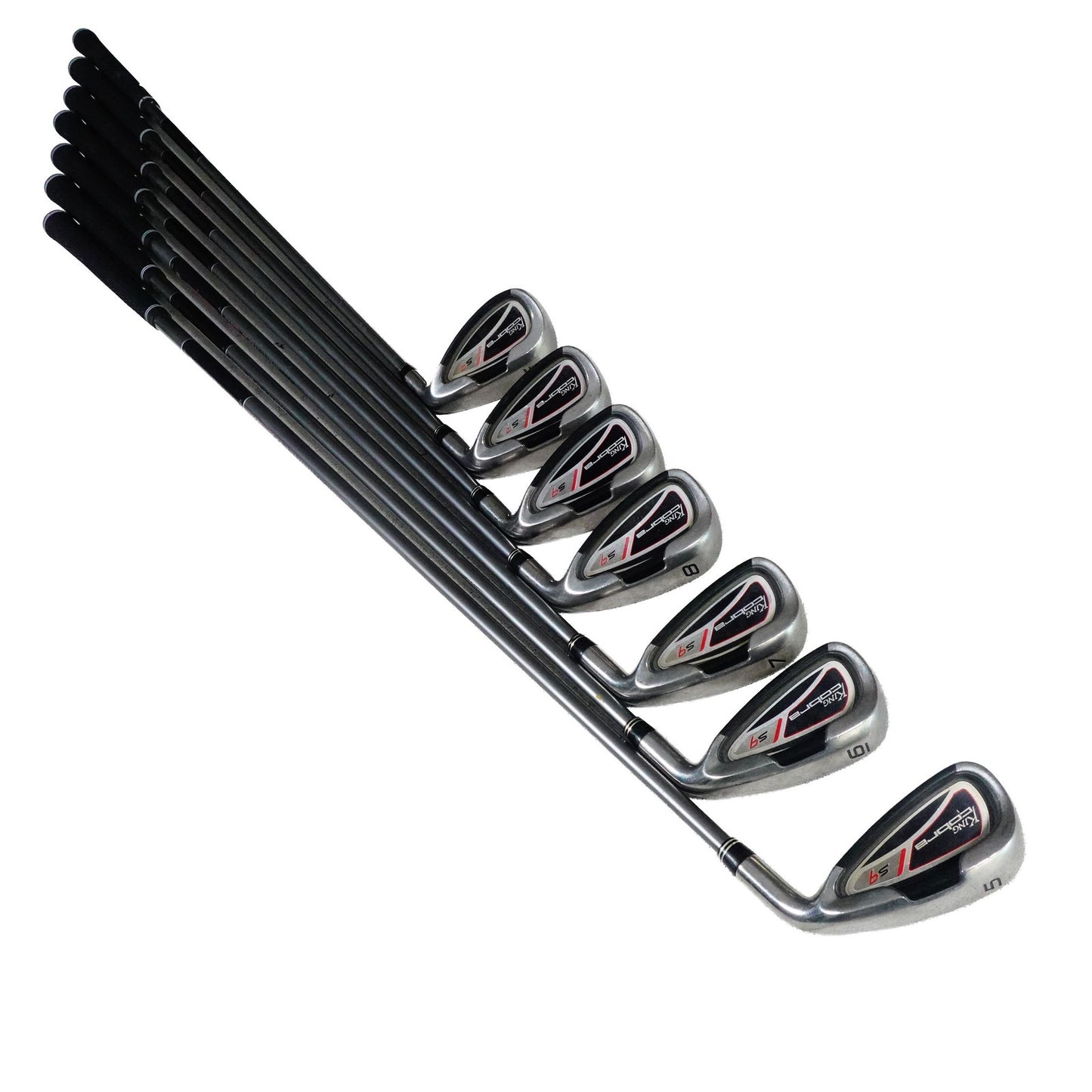 King Cobra S9 Iron Set YS-5.1 Graphite Design Regular Flex 5-PW+G RH NEW GRIPS
