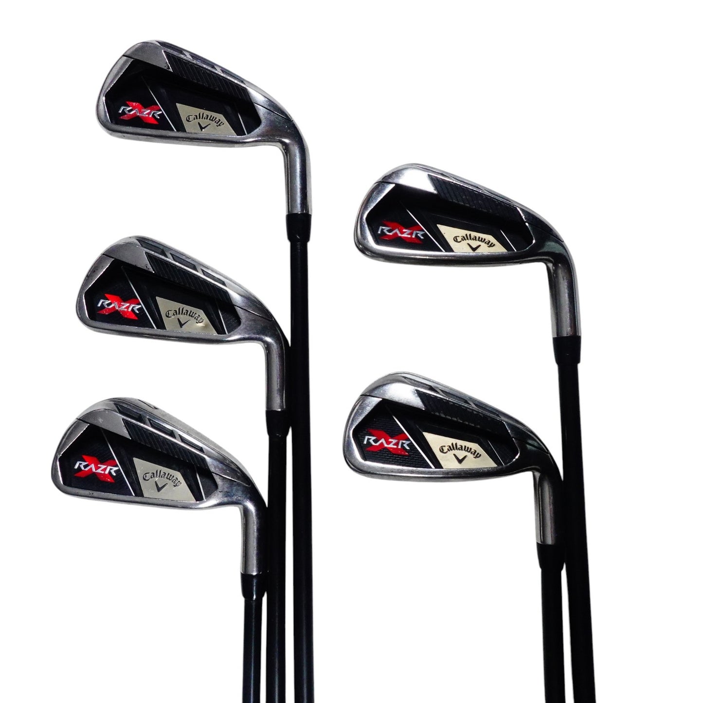 Callaway Razr X Iron Set Regular Flex Graphite 5-9 RH NEW GRIPS