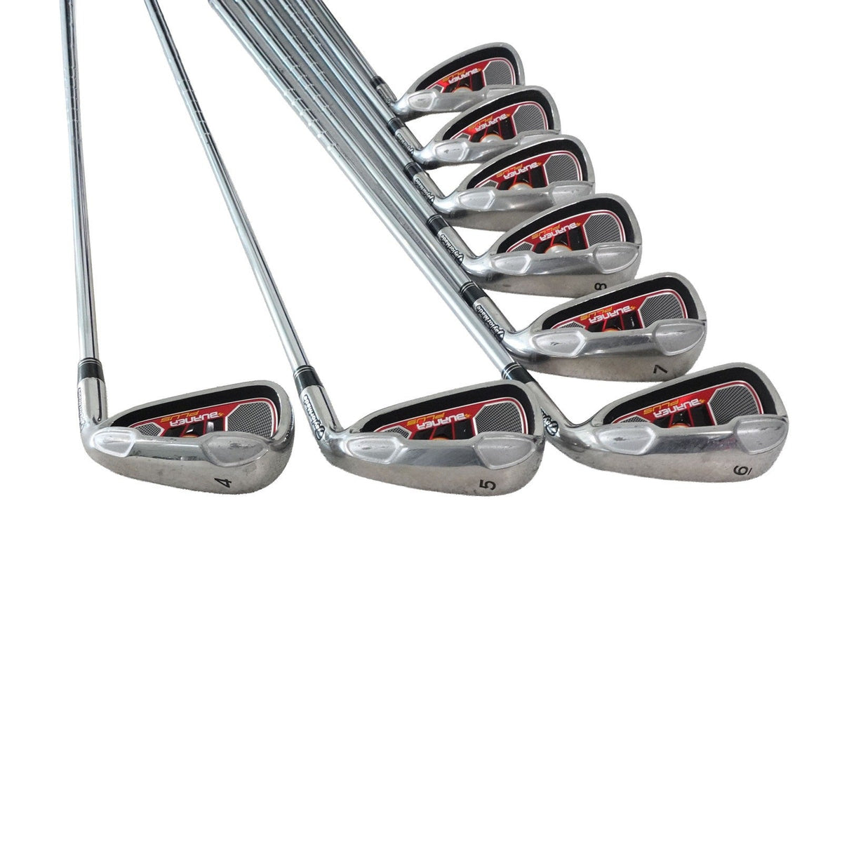 TaylorMade Burner Plus Iron Set Regular Flex 85 Steel 4-PW+A RH