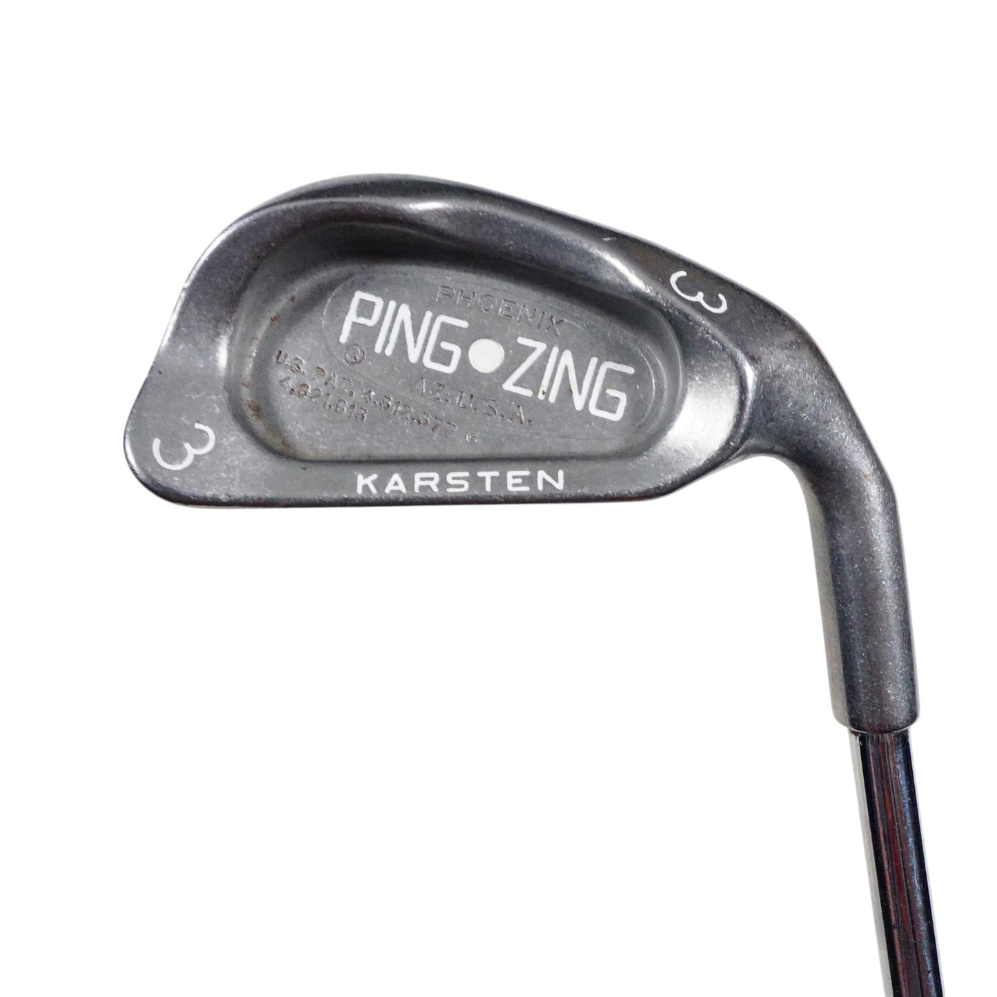Ping Zing White Dot 3 Iron KT-M Stiff Flex Steel 39.75" RH NEW GRIP