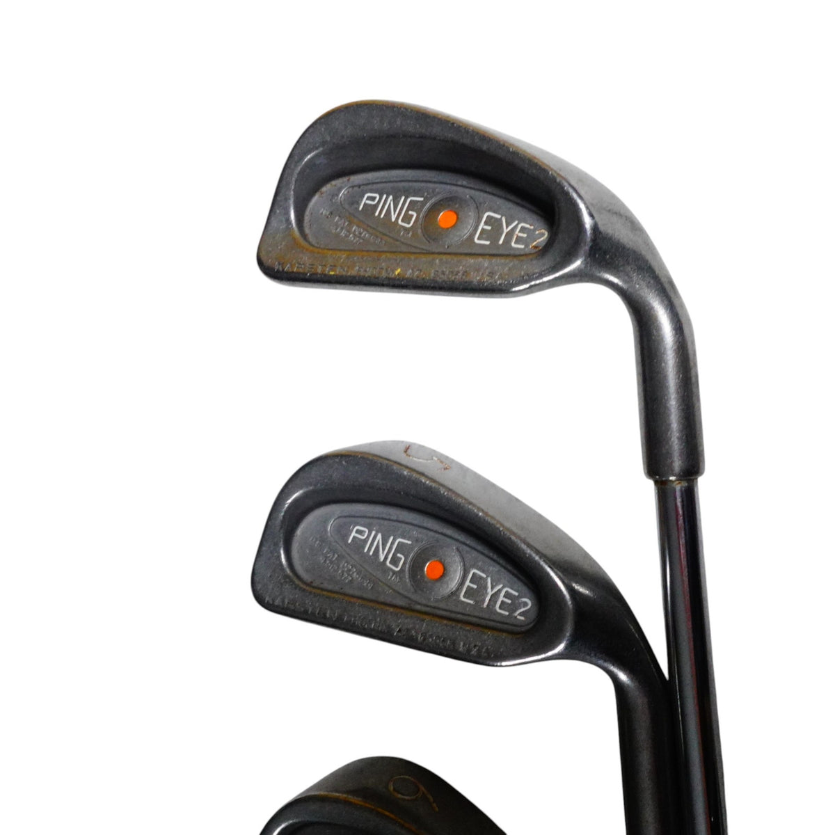 Ping Eye 2 Orange Dot Iron Set ZZ Lite Stiff Steel -0.5" 4-PW RH Matching Serial