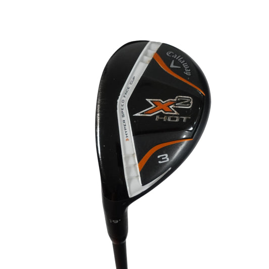 Callaway X2 Hot 3 Hybrid 19 Degree Stiff Flex 65 Graphite 40.5" LH