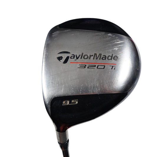 TaylorMade 320 Ti 9.5 Degree Driver Lite Stiff Flex Graphite 45.5" LH NEW GRIP