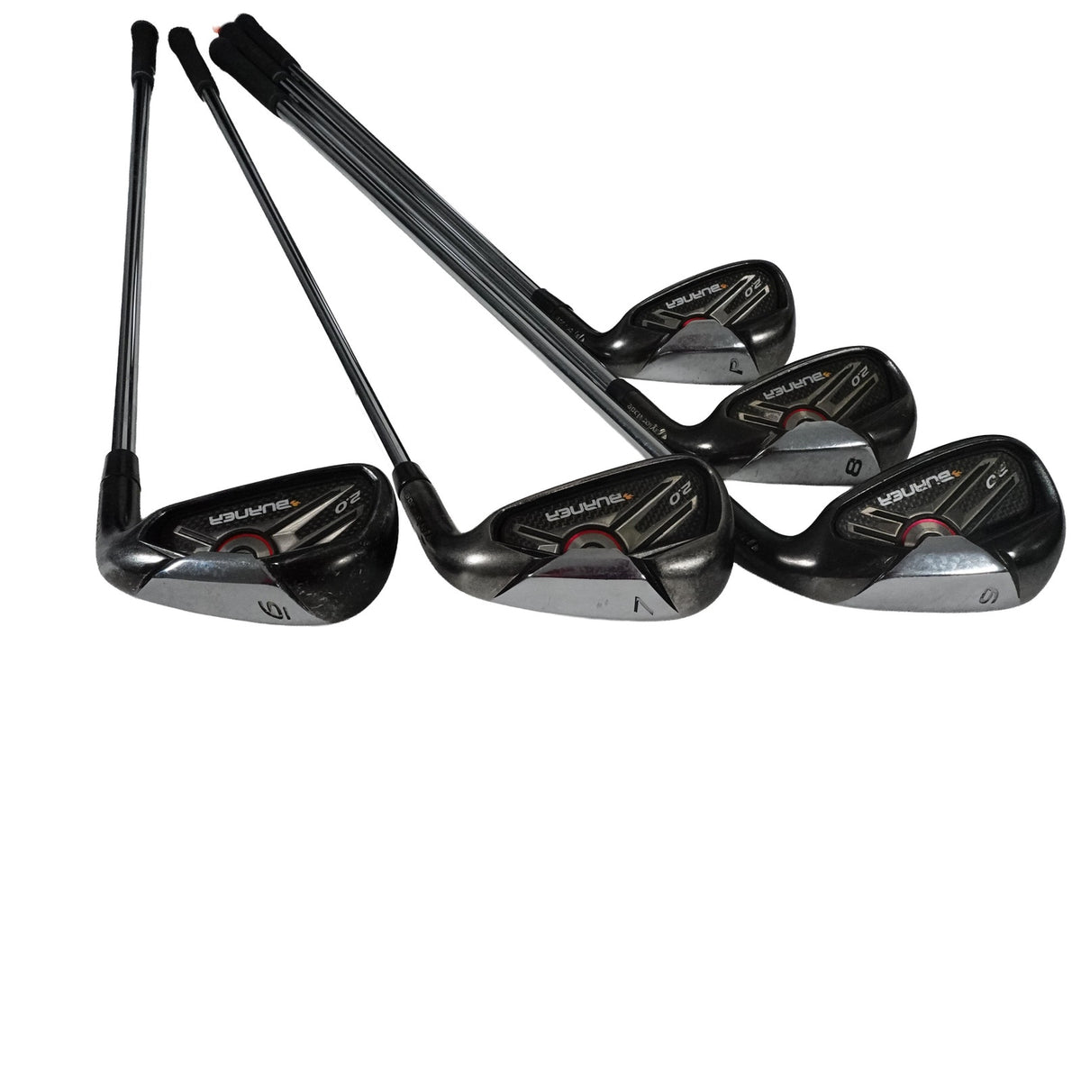 TaylorMade Burner 2.0 Iron Set Rifle FCM 6.0 Stiff Flex Steel 3-PW RH