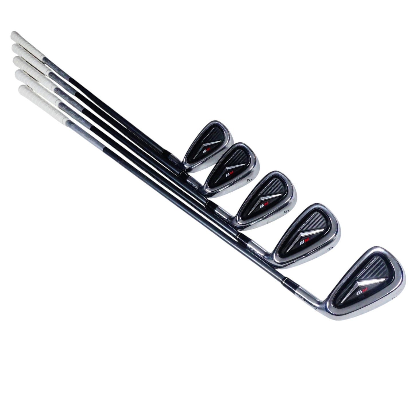 TaylorMade R9 Fujikura Motore Regular Flex Graphite Iron Set 7-PW+A RH