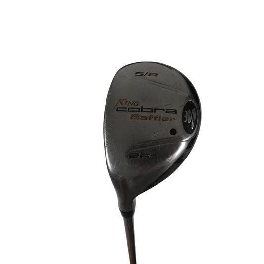 King Cobra Baffler 5 Hybrid 26 D Regular Flex Steel 39" LH NEW GRIP