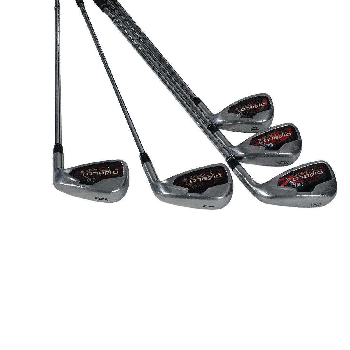 Callaway Diablo Forged Iron Set NS Pro 1100GHUniflex Steel 3-PW RH NEW GRIPS