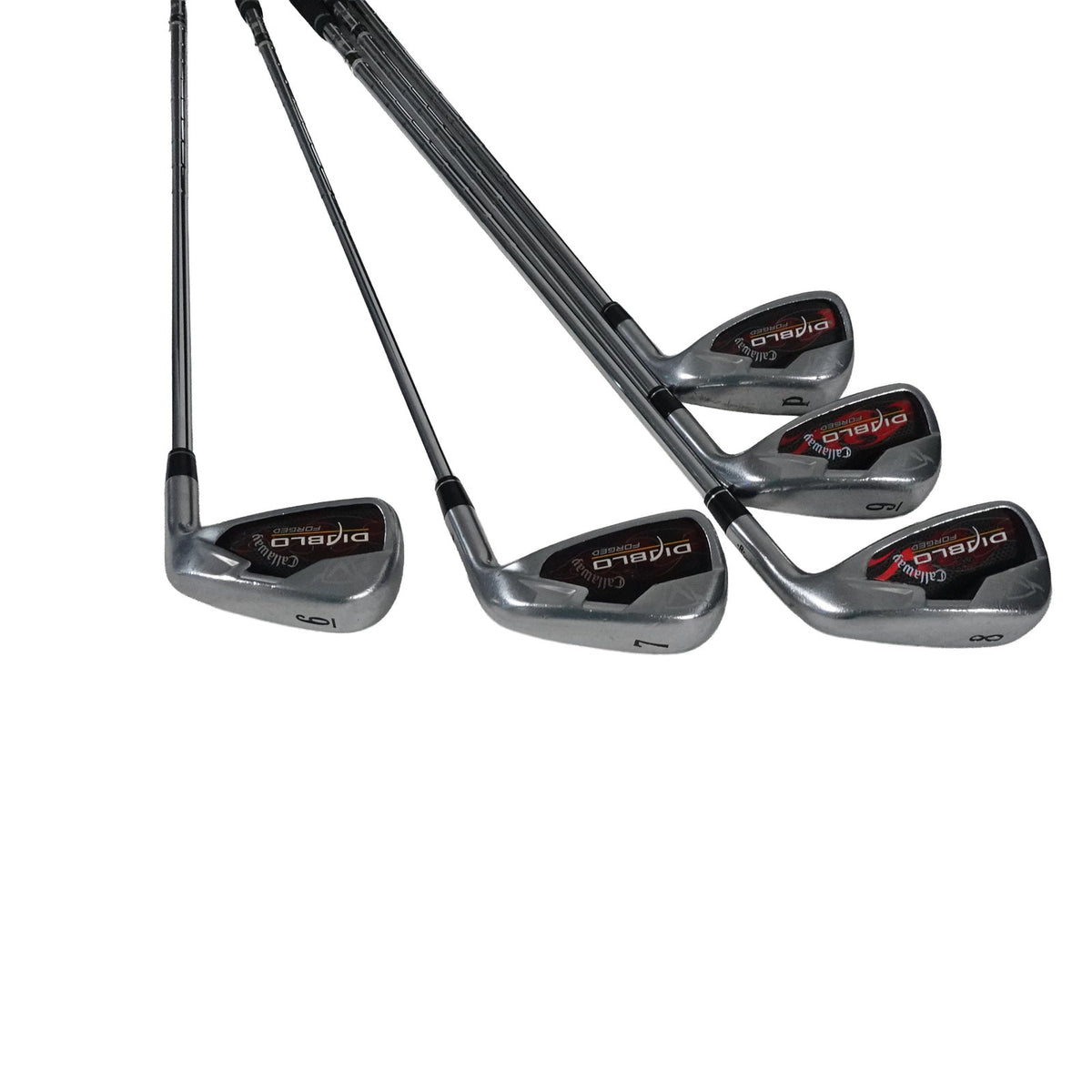 Callaway Diablo Forged Iron Set NS Pro 1100GHUniflex Steel 3-PW RH NEW GRIPS