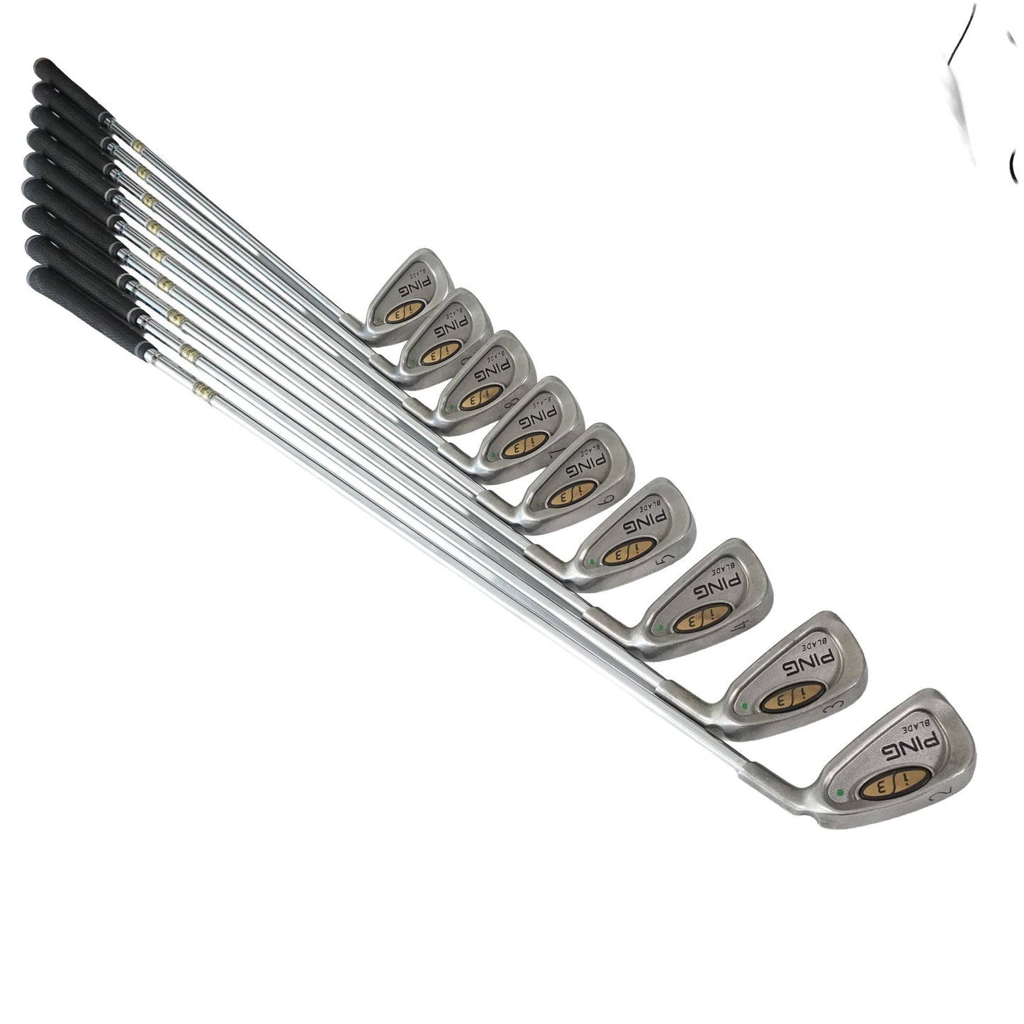 Ping i3 Blade Green Dot Iron Set Rifle FCM 6.0 Stiff Flex Steel 2-PW RH NEW GRIP