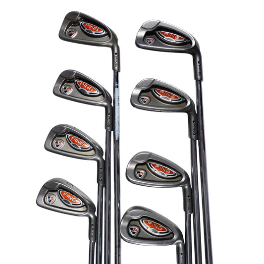 Ping i10 Black Dot Iron Set AWT Stiff Flex Steel 3-PW RH NEW GRIPS