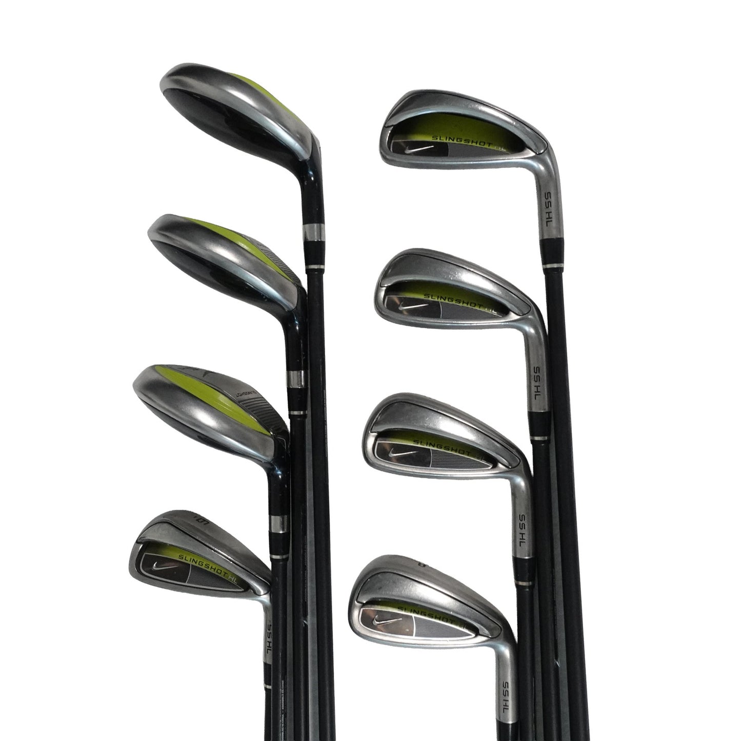 Nike SlingShot SS HL Hybrid Iron Set Regular Flex UST Graphite RH NEW GRIPS
