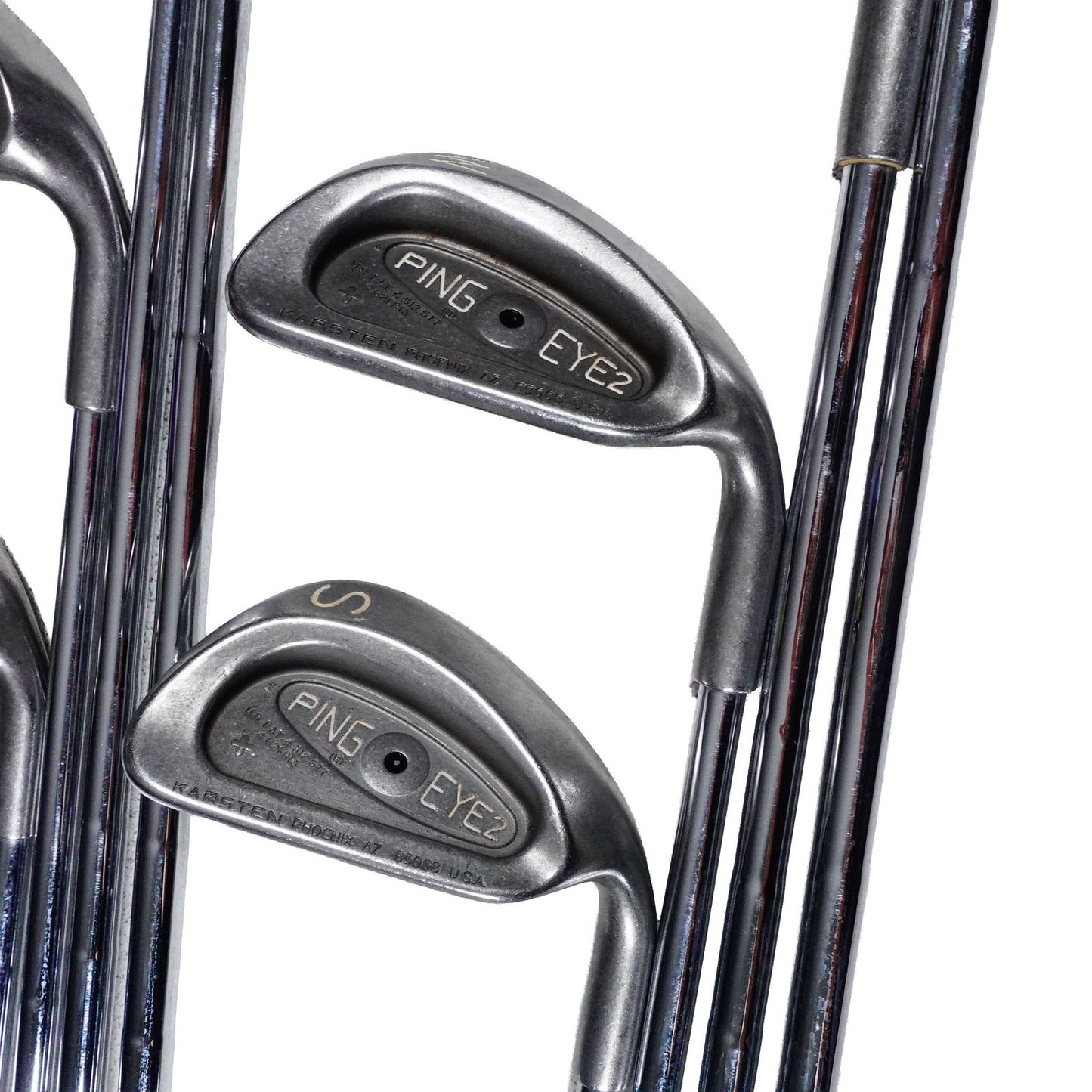 Ping Eye 2 + Iron Set Black Dot KT-M Stiff Flex Steel 4-PW+SW RH