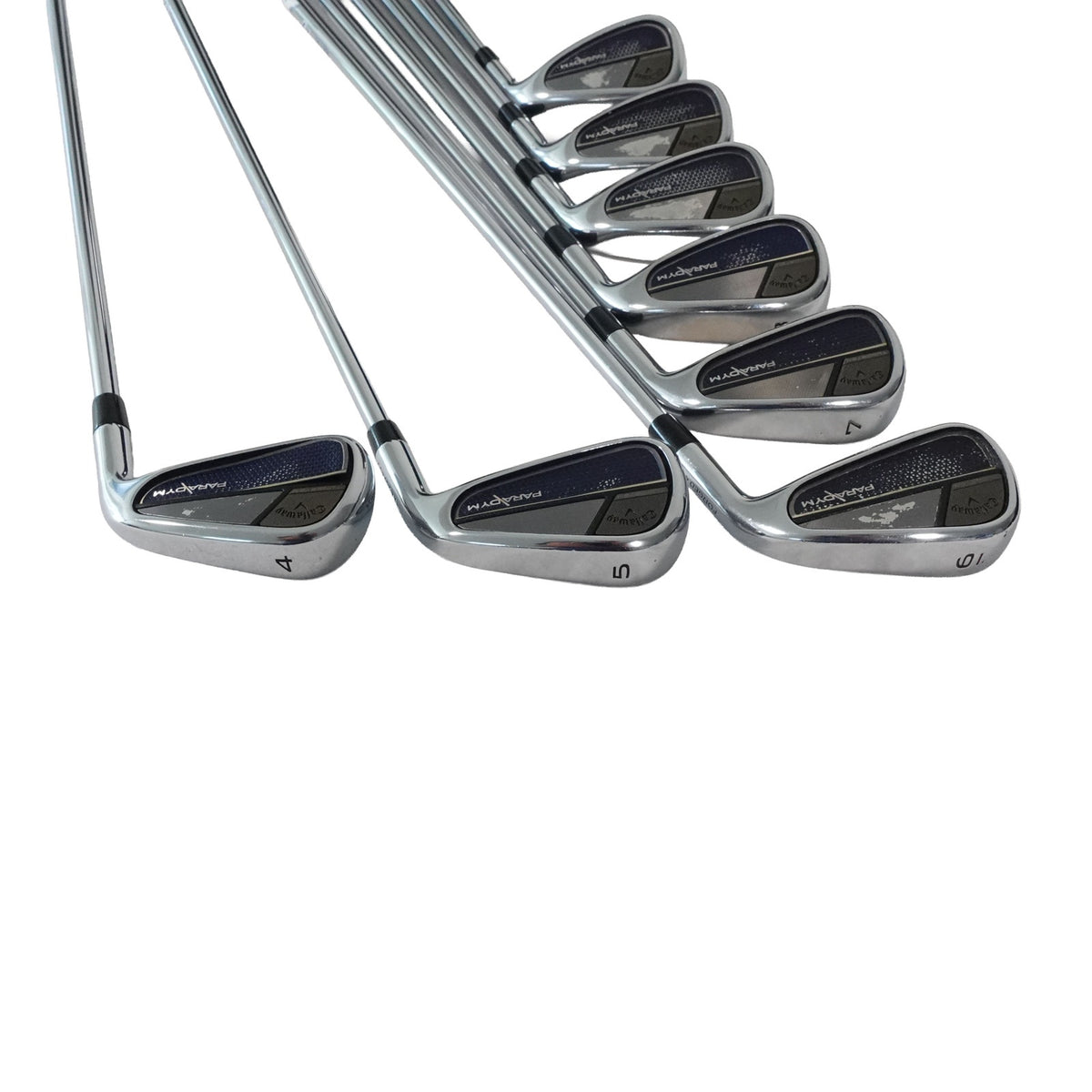Callaway Paradym Iron Set Project X LZ 6.0 Stiff Flex 120g +1/2" Steel 4-PW+A RH