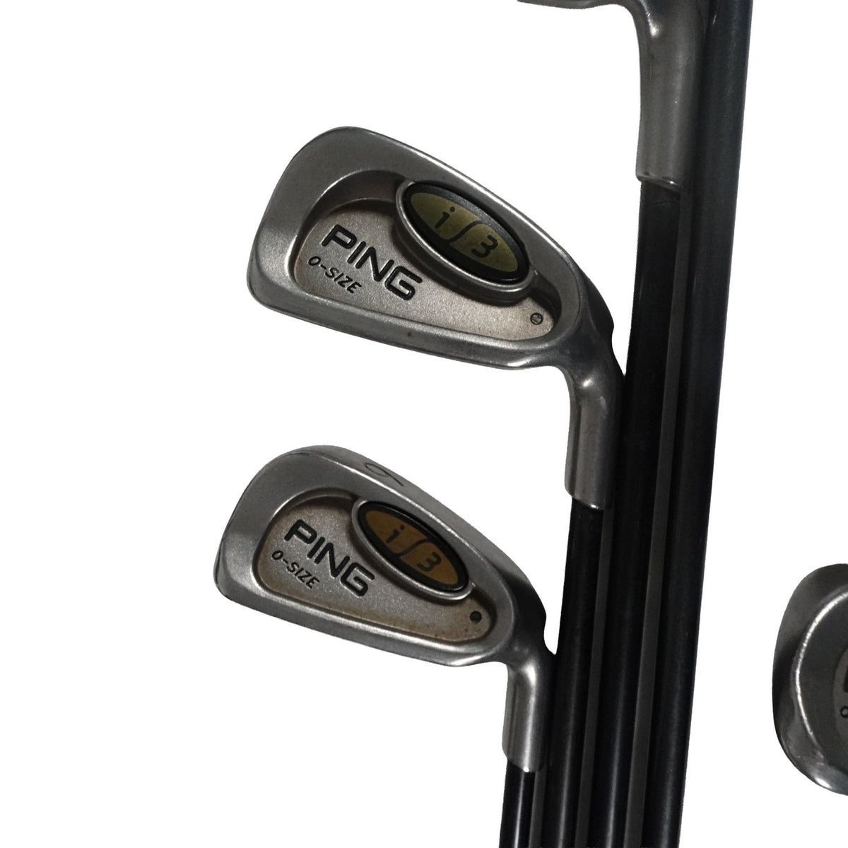 Ping i3 0-Size Black Dot Iron Set 350 Series Regular Flex Graphite 3-PW RH