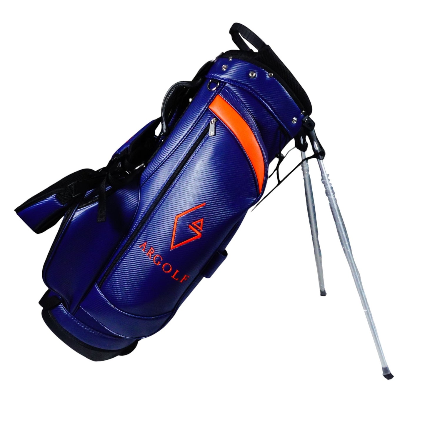Argolf Blue Carry Dual Strap Stand Golf Bag 5 Way