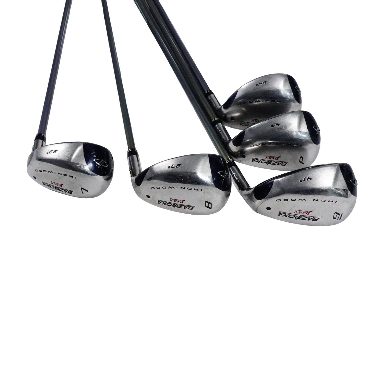 Tour Edge Bazooka JMax Iron Wood Set Ladies Flex Graphite 4-PW+SW RH