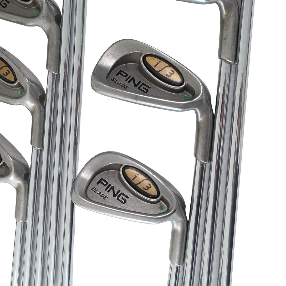 Ping i3 Blade Green Dot Iron Set Rifle FCM 6.0 Stiff Flex Steel 2-PW RH NEW GRIP