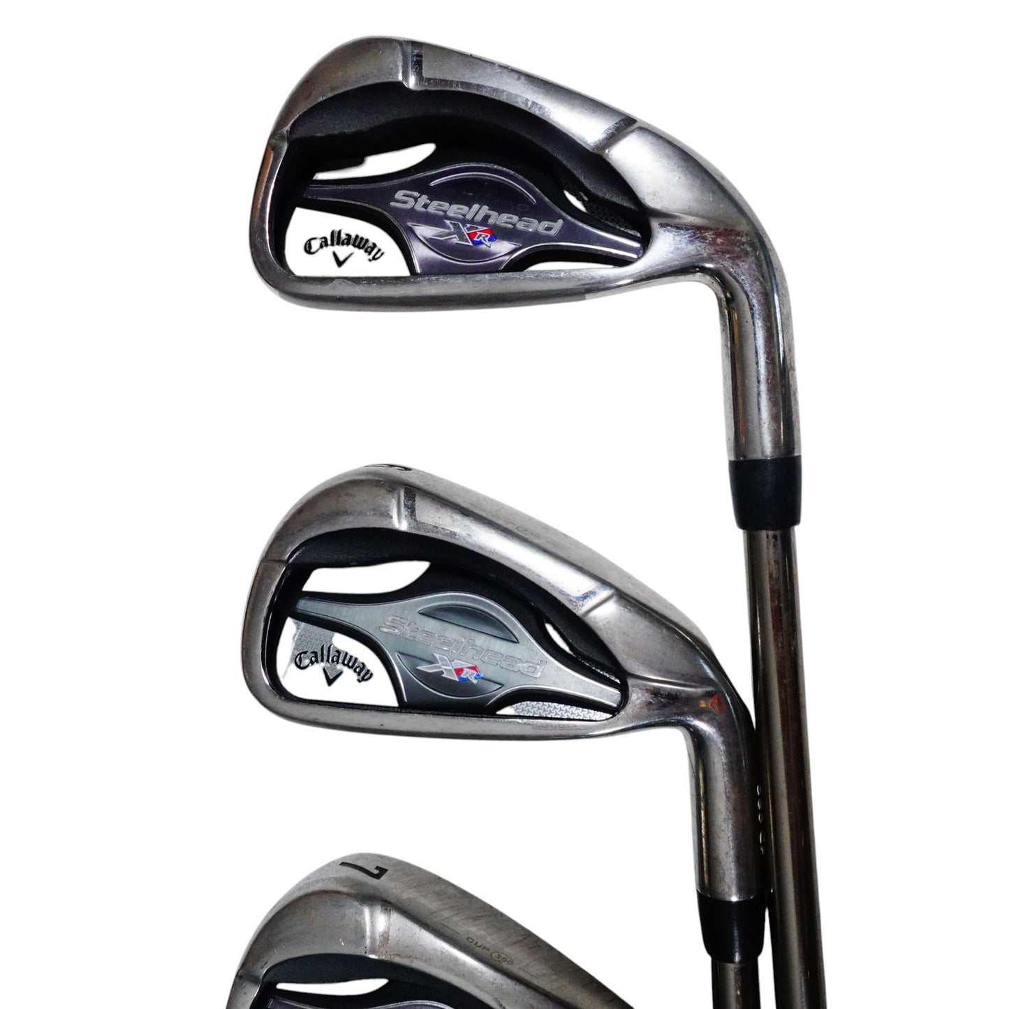 Callaway XR Steelhead Iron Set Recoil F4 Stiff Flex Graphite 5-PW+A RH
