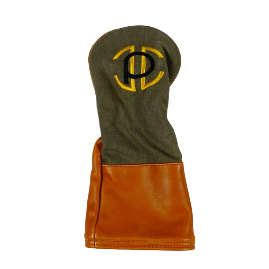 AM&E Pelham Country Club Leather Made in USA Driver Head Cover