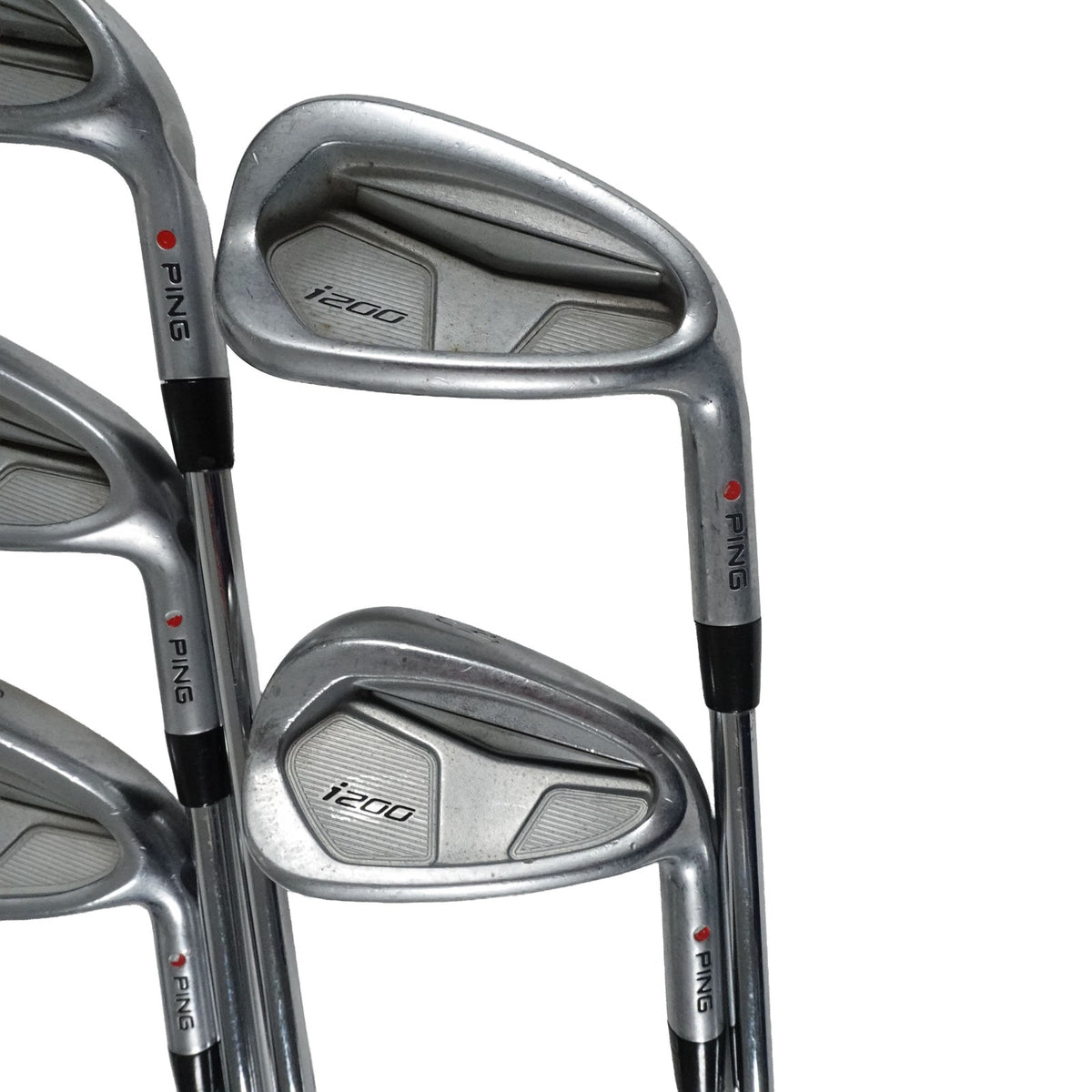 Ping i200 Red Dot Iron Set Stiff Flex Steel 6-PW Matching Serials RH NEW GRIPS