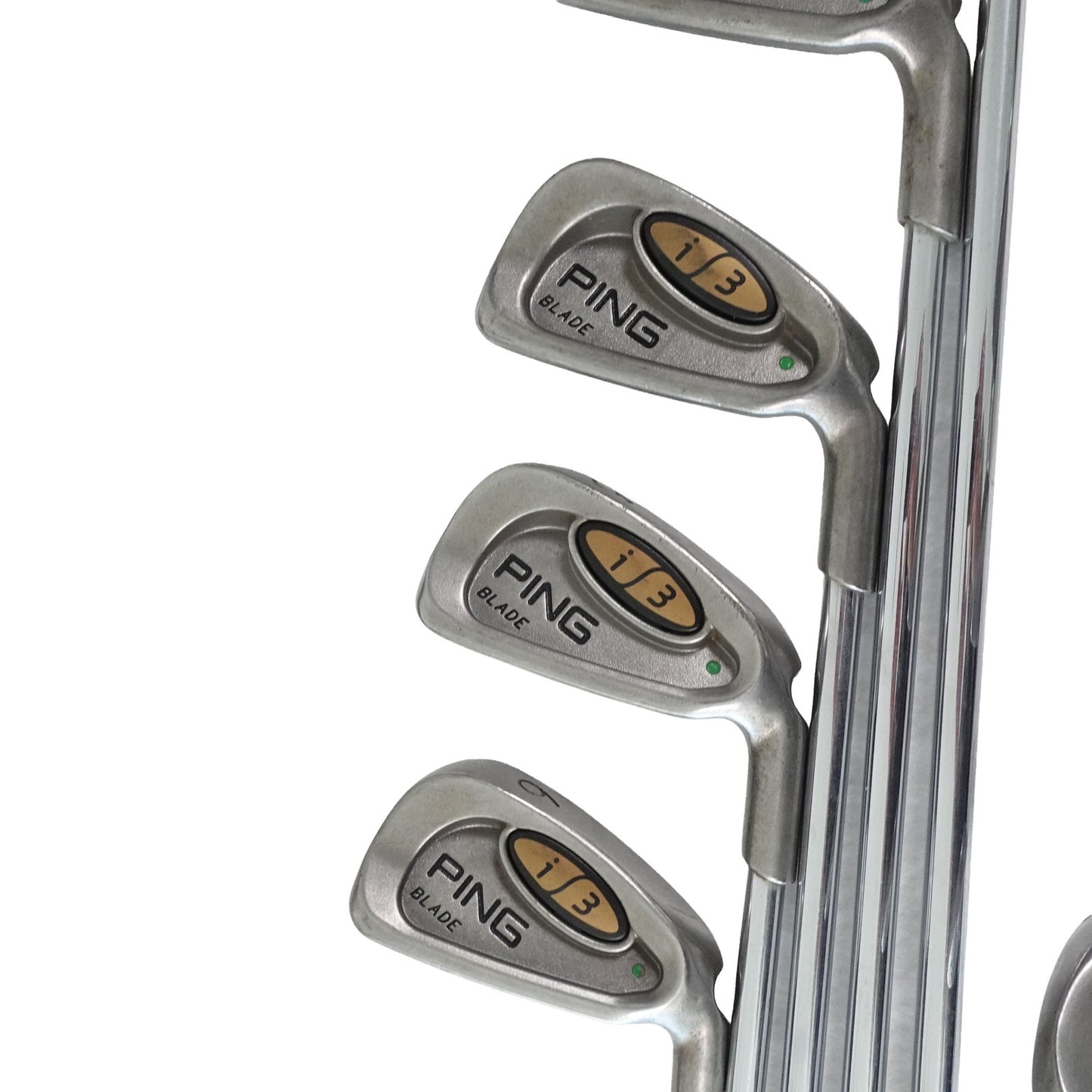 Ping i3 Blade Green Dot Iron Set Rifle FCM 6.0 Stiff Flex Steel 2-PW RH NEW GRIP