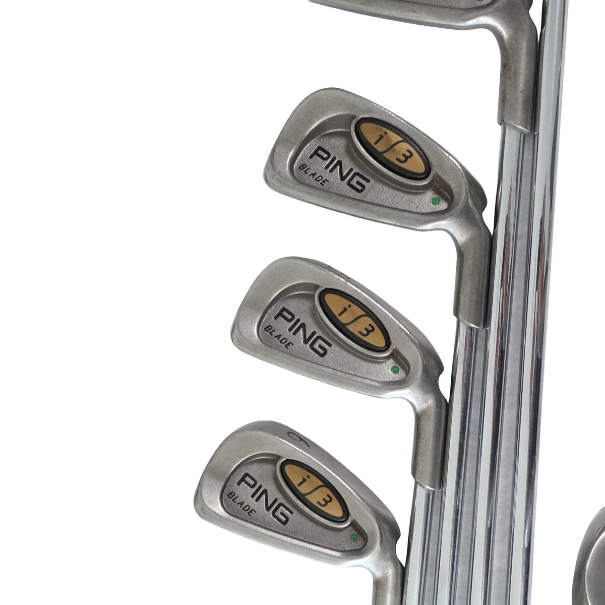 Ping i3 Blade Green Dot Iron Set Rifle FCM 6.0 Stiff Flex Steel 2-PW RH NEW GRIP