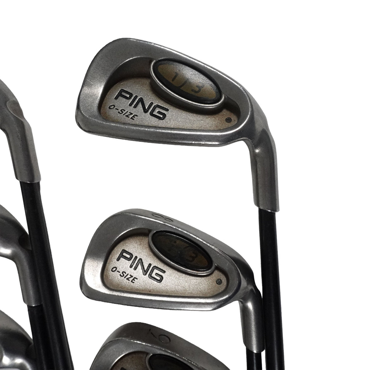 Ping i3 0-Size Black Dot Iron Set 350 Series Regular Flex Graphite 3-PW RH