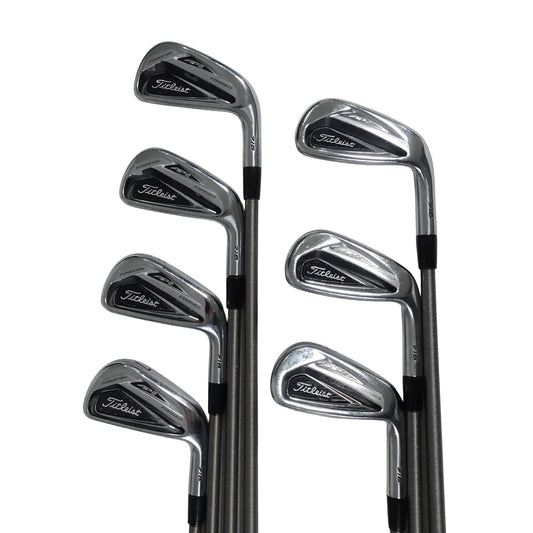 Titleist AP2 716 Iron Set SteelFiber i95 Regular Flex Graphite 4-PW RH NEW GRIPS
