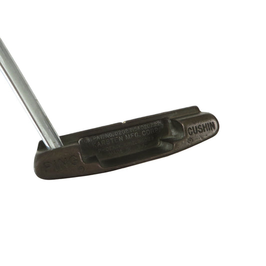 Ping Cushin Karsten Phoenix AZ Blade Putter Nice Patina 35.5" RH NEW GRIP