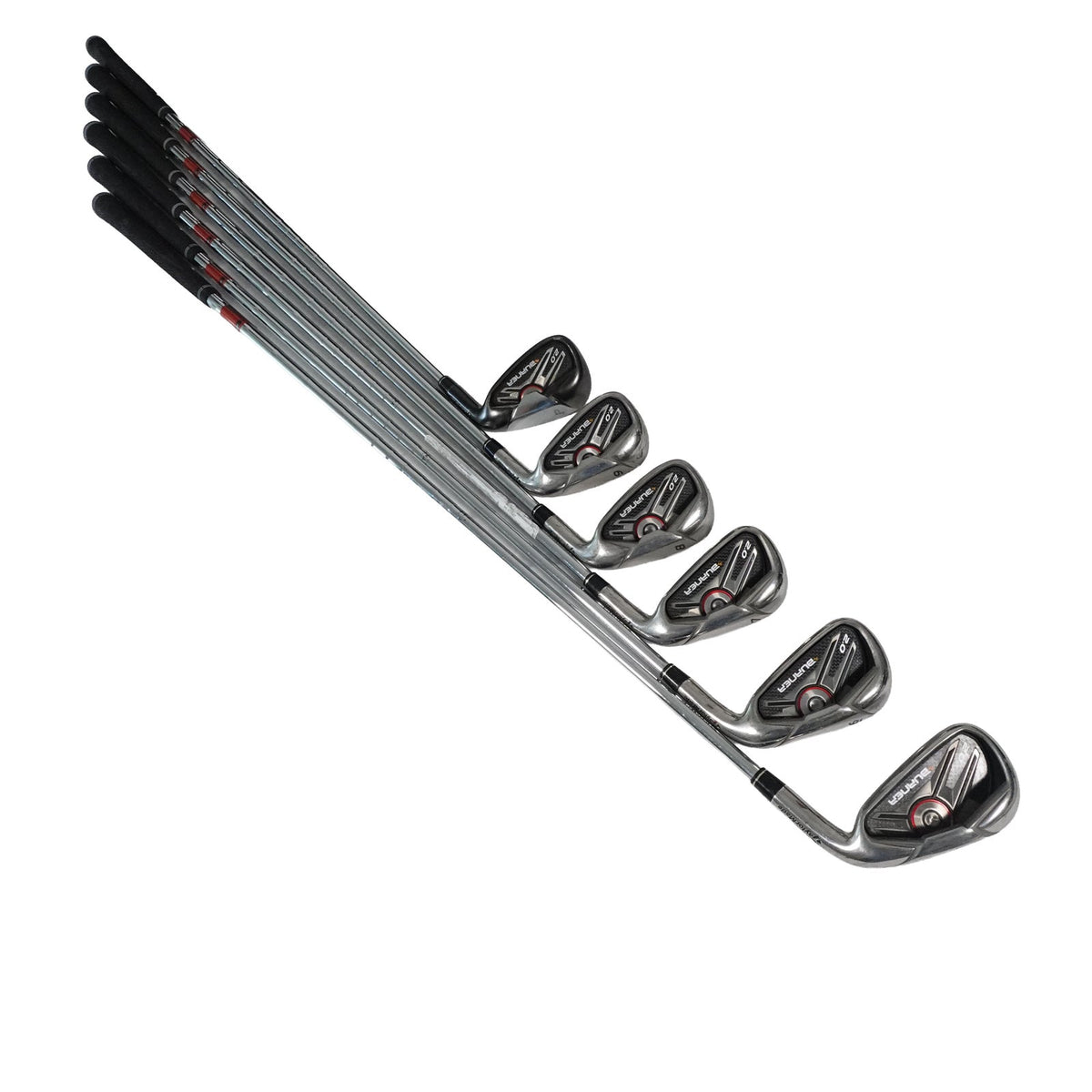 TaylorMade Burner 2.0 Iron Set Regular Flex 85 Steel 5-PW RH NEW GRIP