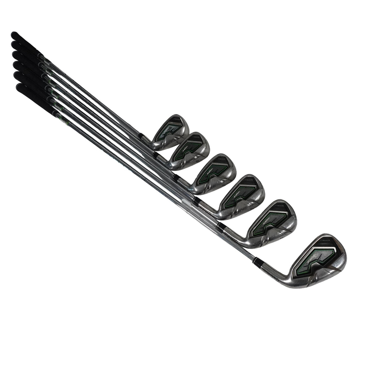TaylorMade RocketBallZ RBZ Iron Set Regular Flex Steel 5-PW NEW GRIPS