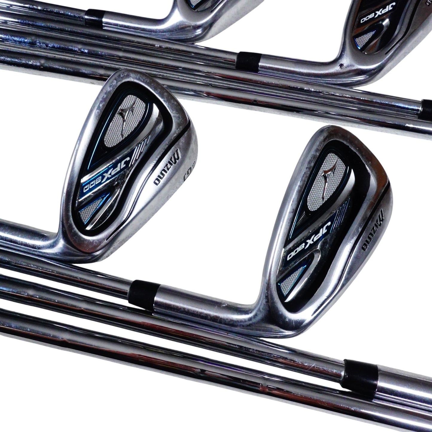 Mizuno JPX 800 Iron Set KBS Tour FST Stiff Flex Steel 4-PW+G +3/4" RH NEW GRIPS