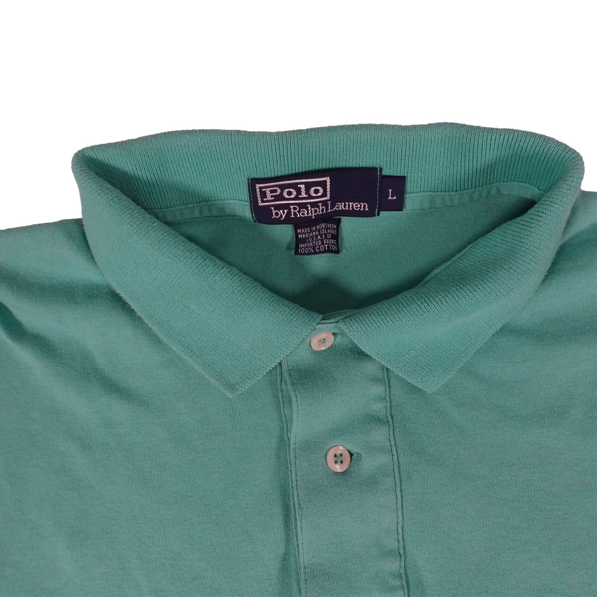 Ralph Lauren Vintage Mariana USA Knit Polo Shirt Men's Large