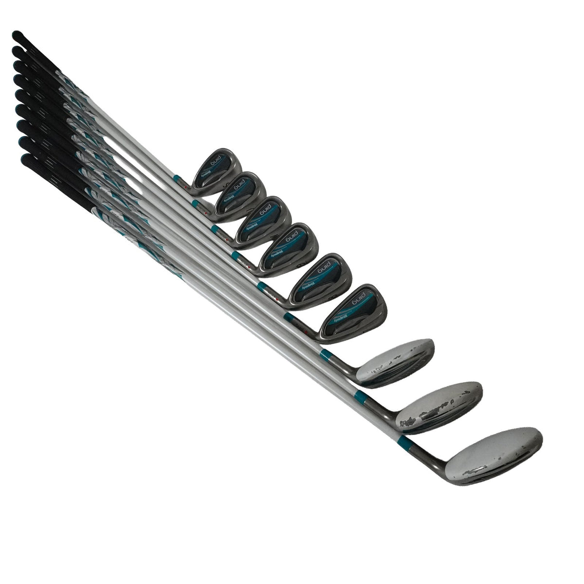 Ping Rhapsody Hybrid Iron Set ULT220 Ladies Flex Graphite 4-6 H 7-PW+U+S -1/2 RH