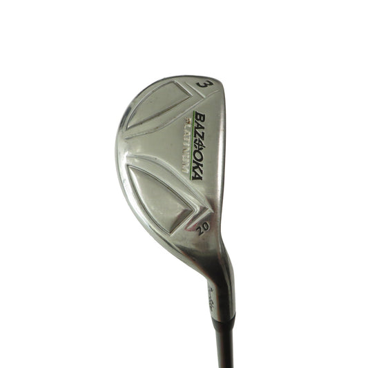 Tour Edge Bazooka Platinum 3 Hybrid Stiff Flex 72g Graphite 39.5" RH NEW GRIP