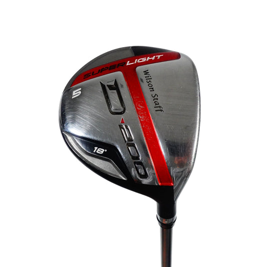 Wilson D200 Super Light 5 Wood Elements Chrome 49FA Senior Flex Graphite 42.5 RH