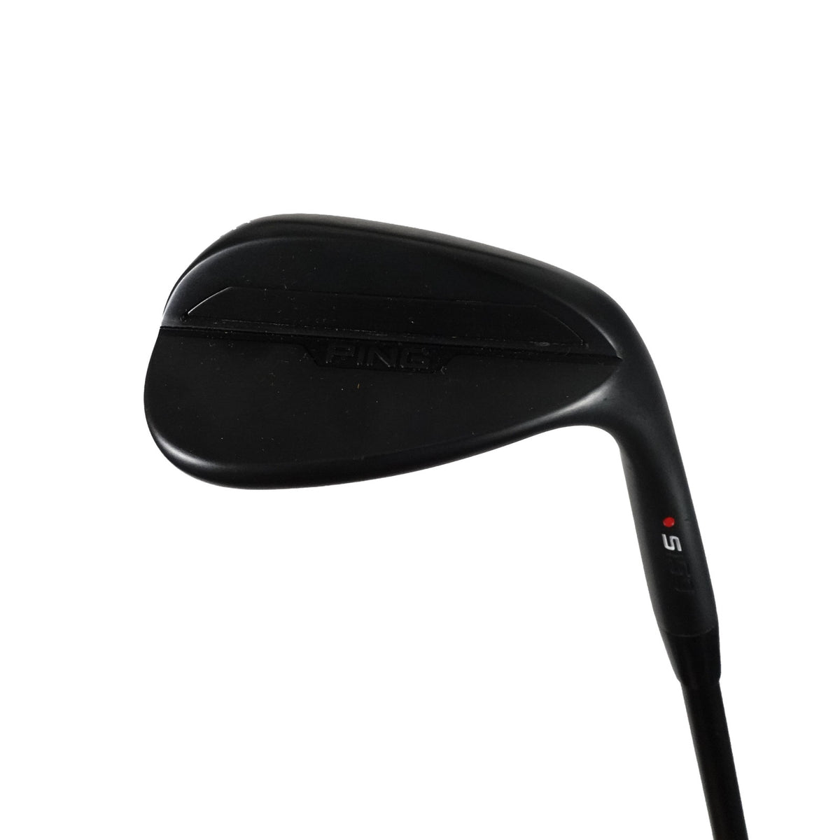 Ping S159 Red Dot 58 D 8 B Black Low Wedge KBS TGI Stiff Flex 80 Graphite 36" RH