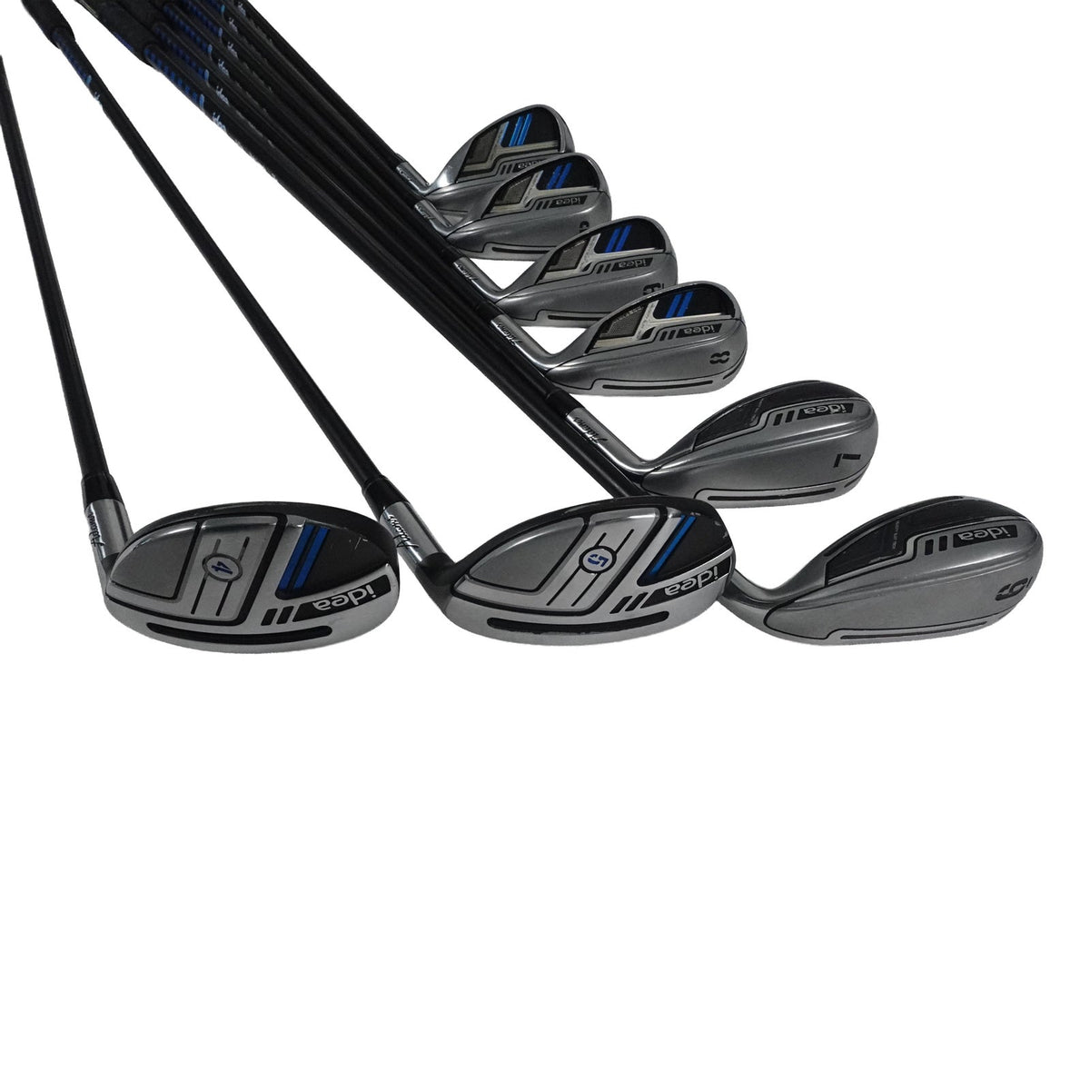 Adams IDEA Iron Hybrid Set A Senior Flex Graphite 4-5H 6-PW+SW RH