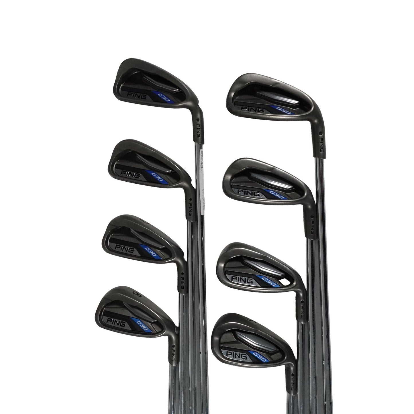 Ping G30 Black Dot Iron Set CFS Regular Flex Steel 5-PW+U+SW RH