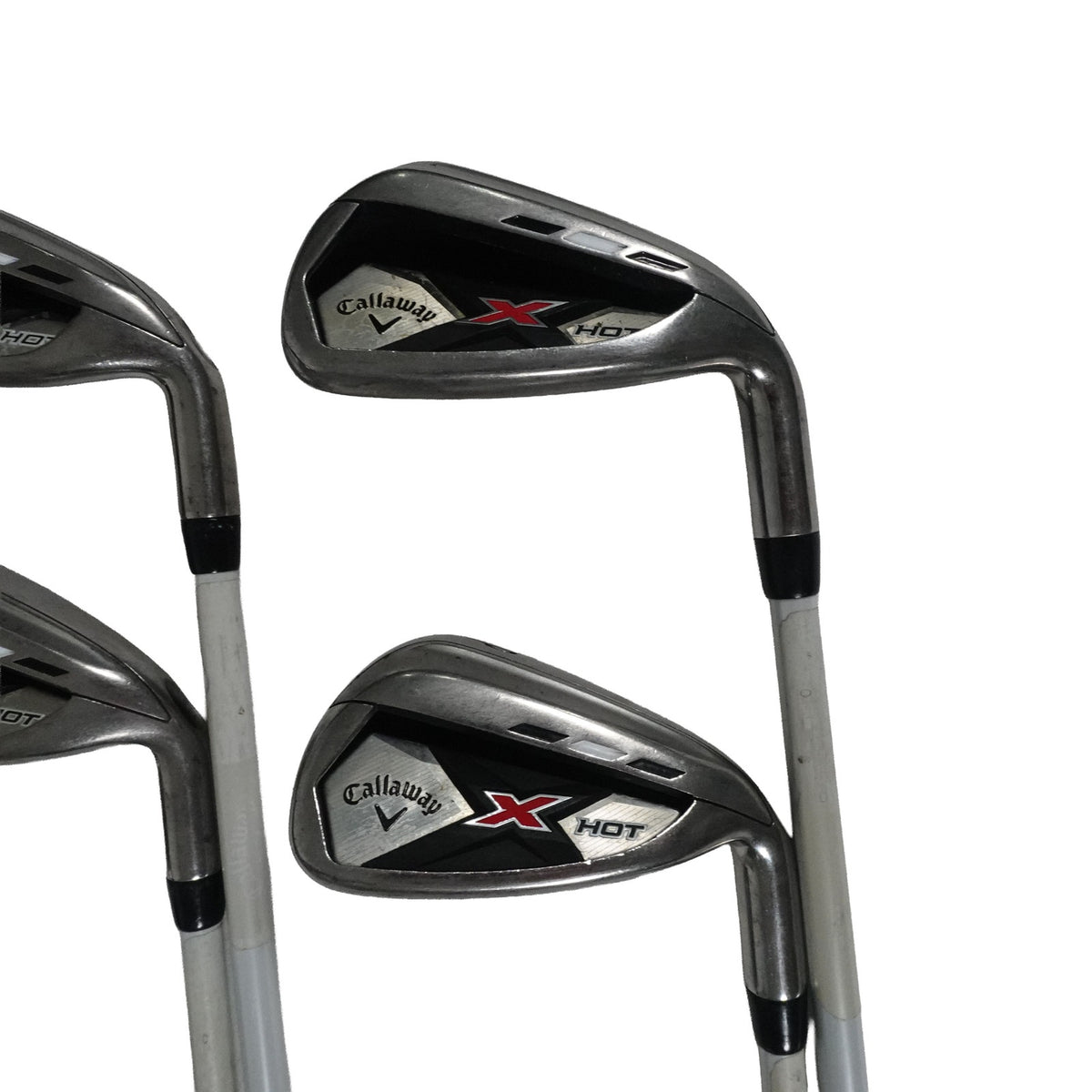 Callaway X Hot Iron Set A Senior Flex Graphite 7-PW RH NEW GRIPS