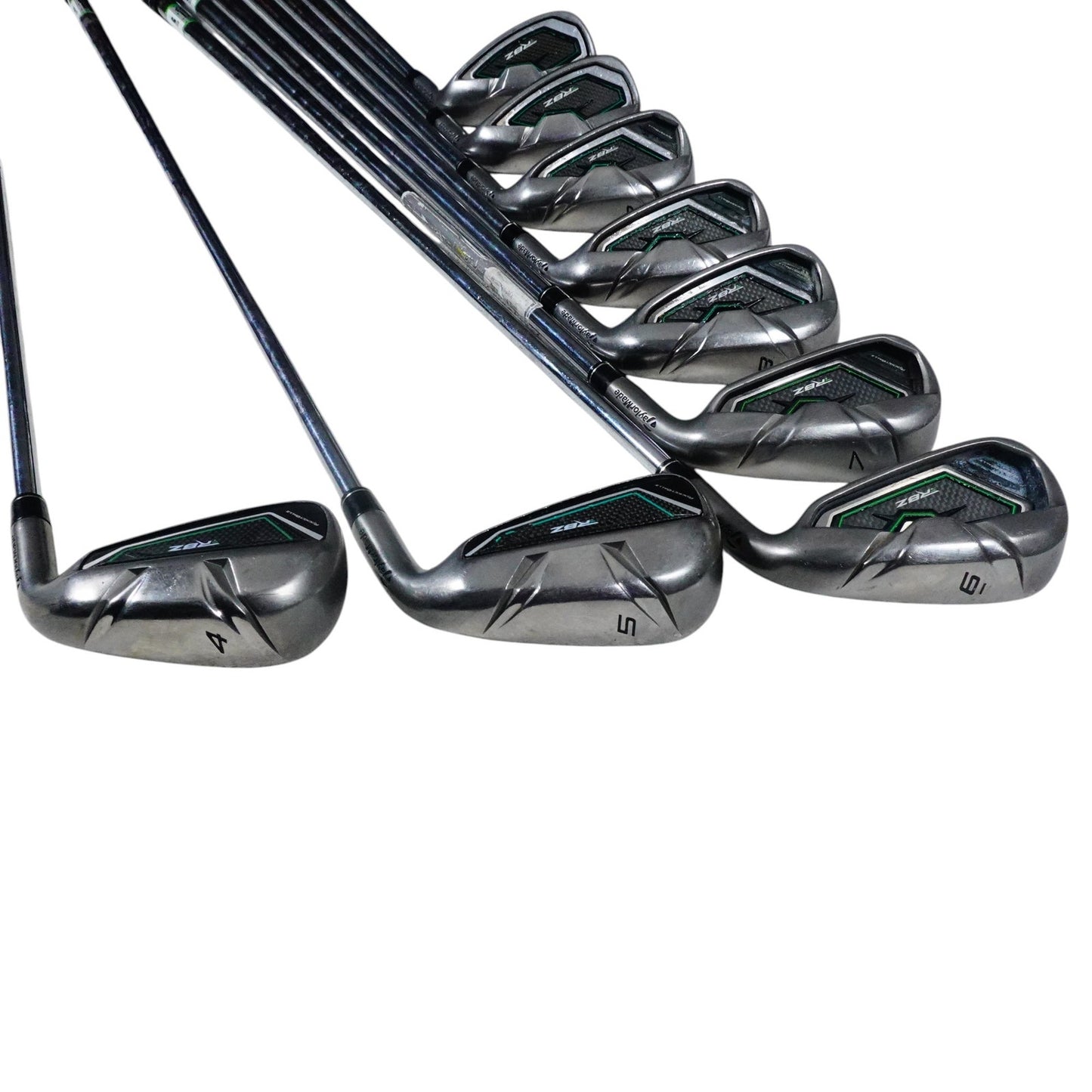 TaylorMade RBZ Iron Set Regular Flex Steel 4-PW+A+SW RH NEW GRIPS