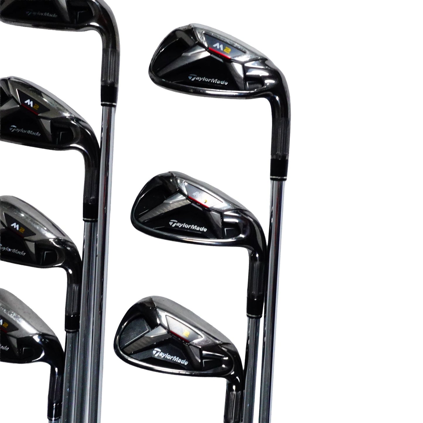 TaylorMade M2 Iron Set REAX Regular Flex 88 Steel Golf Pride 5-PW+A +1/2" RH