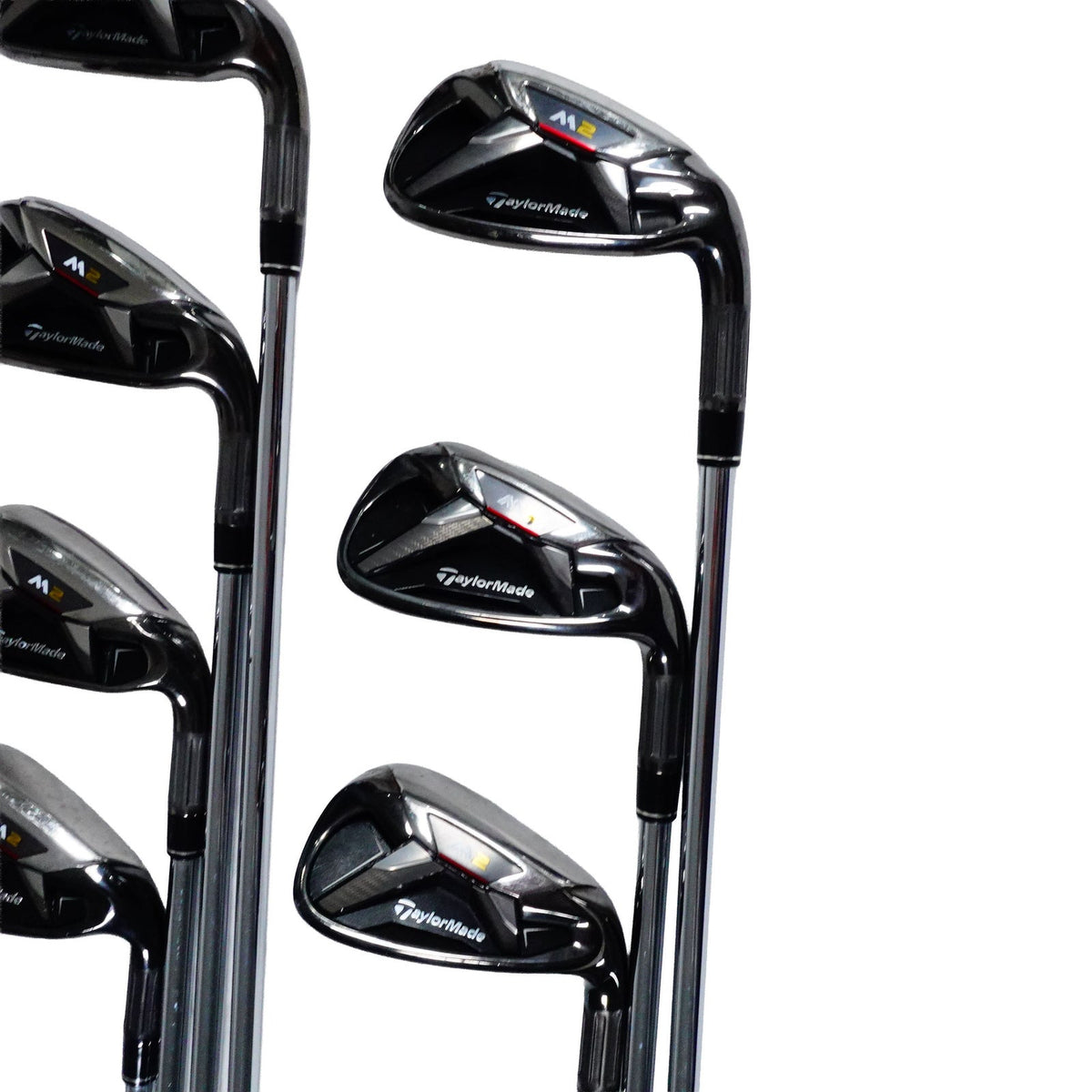 TaylorMade M2 Iron Set REAX Regular Flex 88 Steel Golf Pride 5-PW+A +1/2" RH